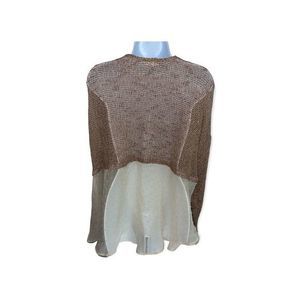 Women’s two tone Taylor‎ and Sage Cardigan